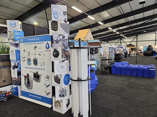 beurs in Harderwijk met regenwatersystemen