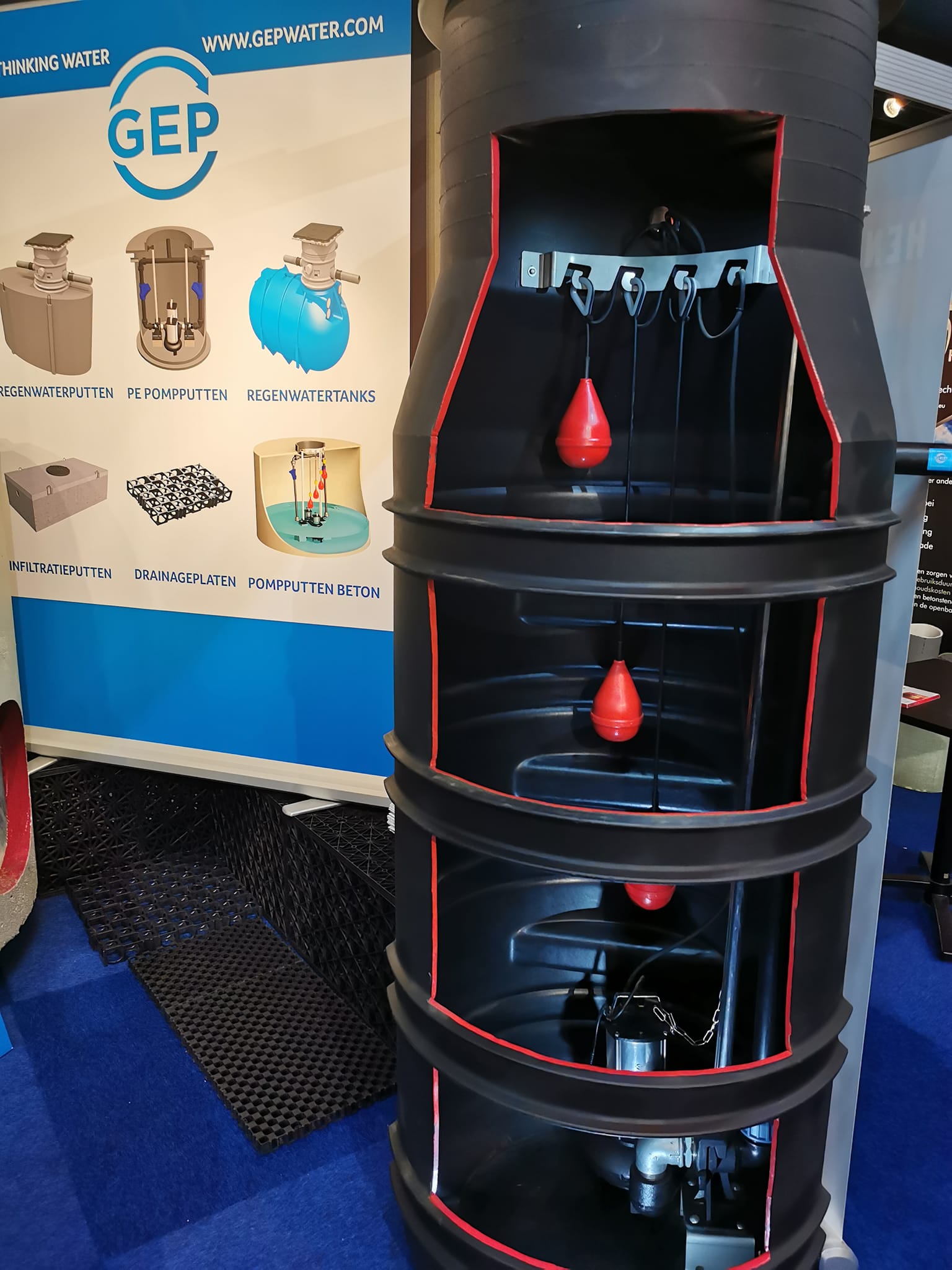 gep watermanagement op de beurs 2023 rioleringsbeurs