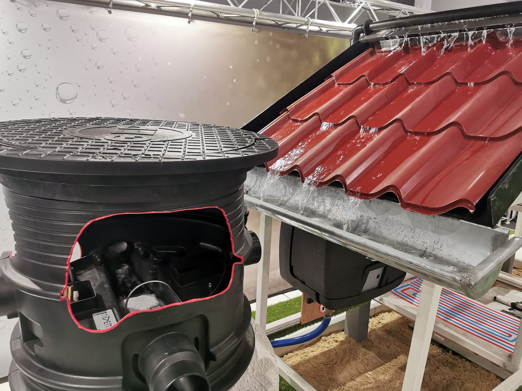 gep watermanagement op de beurs regenwatersysteem