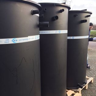 Kunststof pompputten voor afvalwater op maat gemaakt