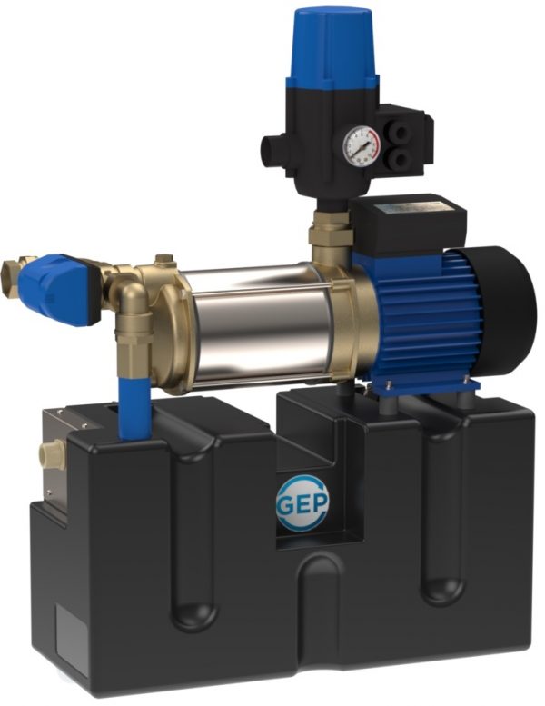 IRM 2 Watermanager Omschakelsysteem Met Regenwaterpomp IRM 2 Watermanager Omschakelsysteem Met Regenwaterpomp