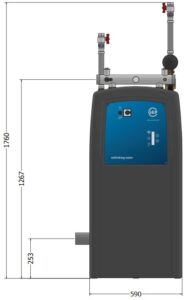 industrieel regenwatersysteem irm-9 afmetingen