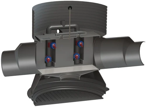 filter regenwater vervangen illustratie