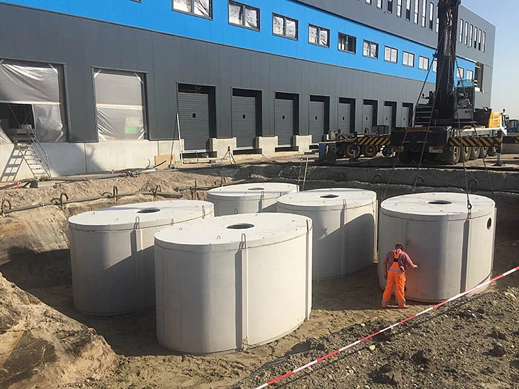 Regenwaterput systeem