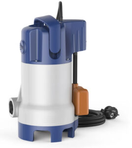 afvalwaterpomp met versnijder