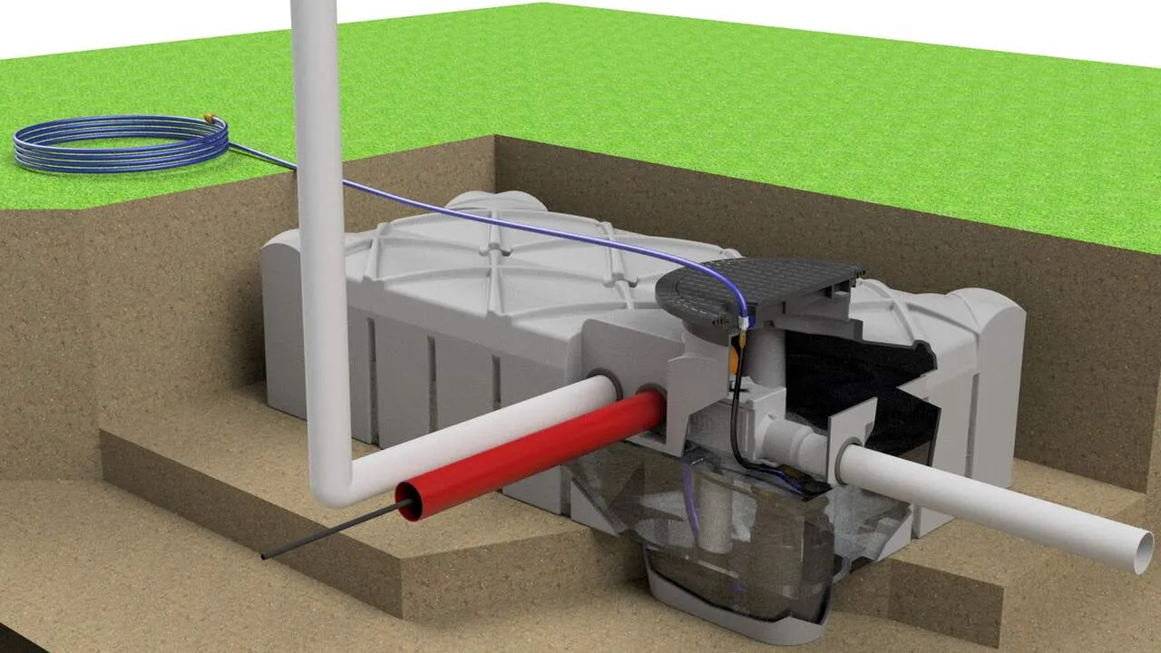 ondergrondse put regenwater 