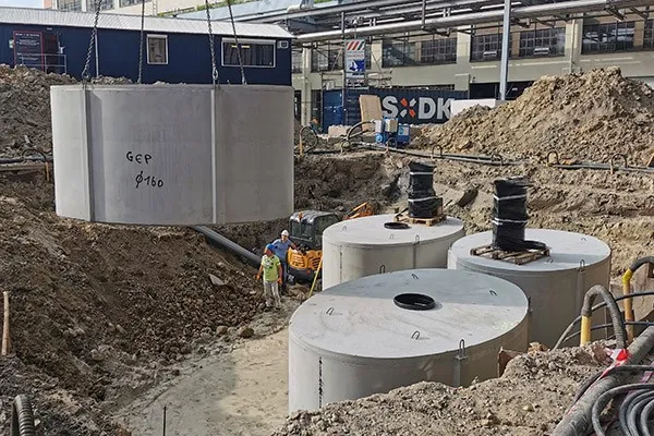 Regenwaterput ondergronds