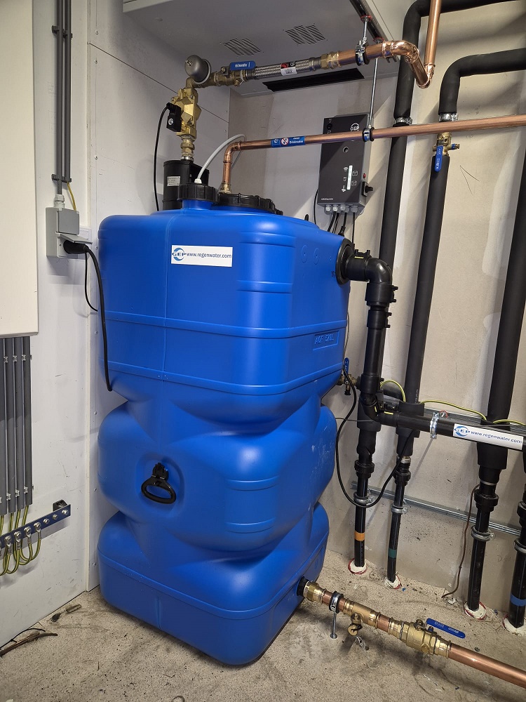 regenwatersysteembesturing voor industrie