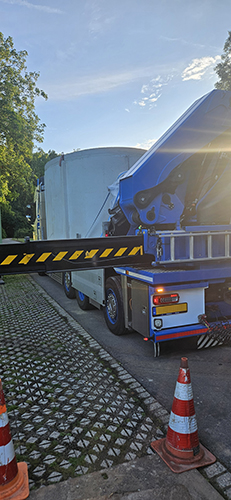 regenwater put in graven met sleuf bekisting gep