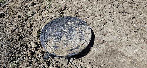 regenwaterput ingraven sleufbekisting gep