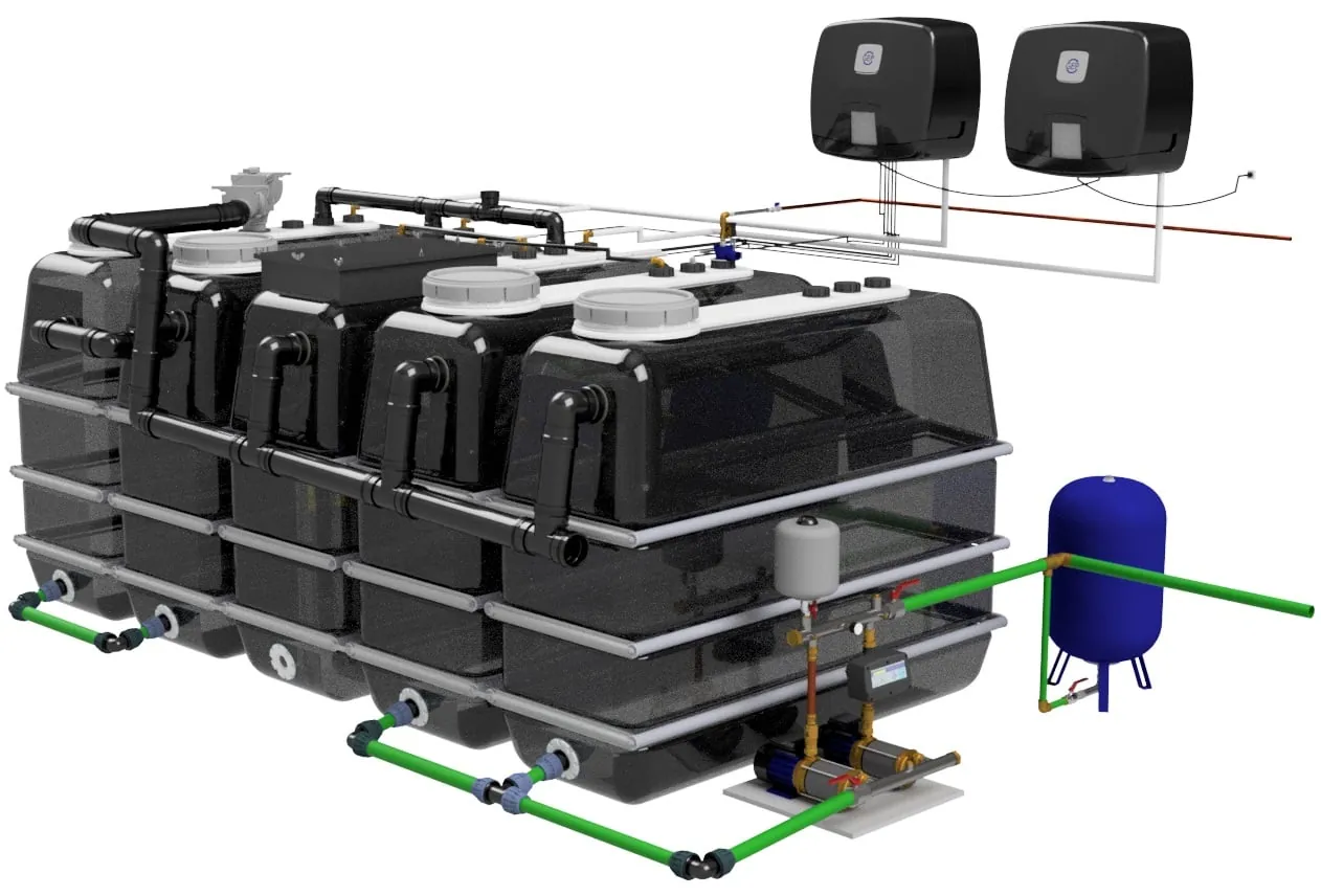 Is grijswater geschikt voor het toilet?