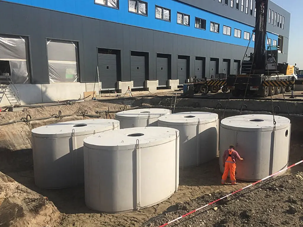 hoe regenwater opvangen voor bedrijven