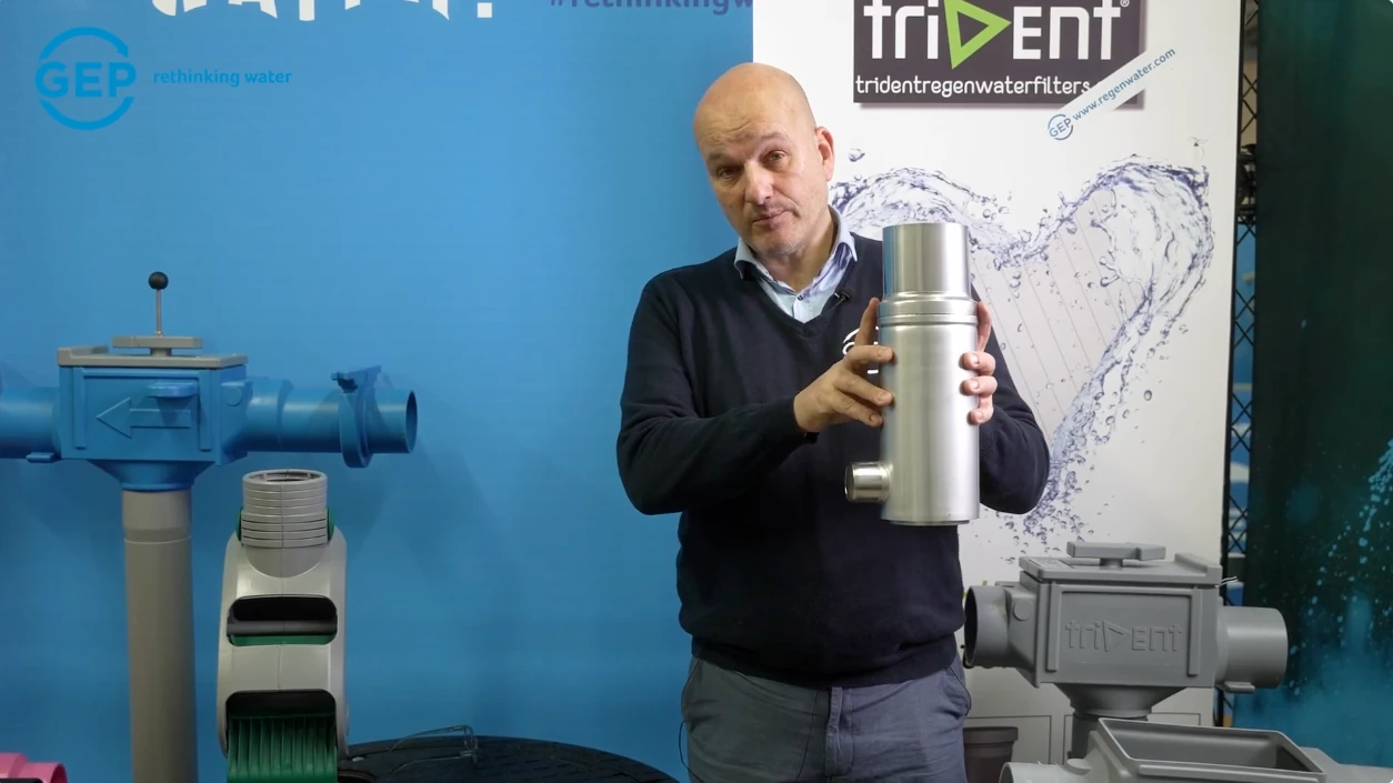 Hoe filter ik regenwater voor mijn regenwaterput?